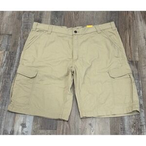 NEW Carhartt Mens Force Relaxed Fit Ripstop‎ Cargo Work Shorts 103543 Khaki 42